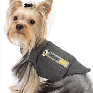 X Small ThunderShirt solid Grey for‎ animals